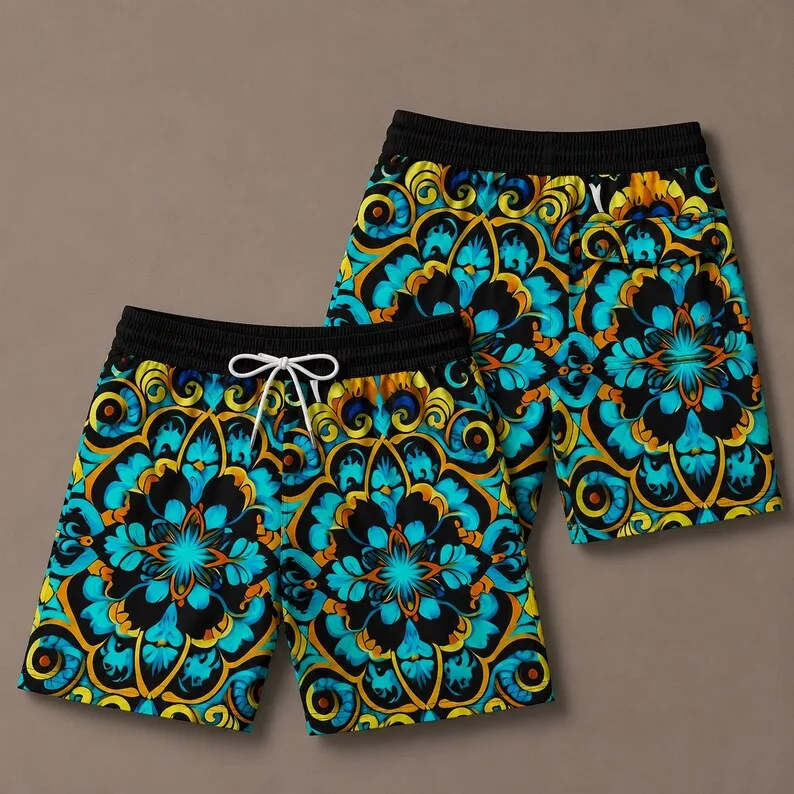 Poker Play Men's Swimwear