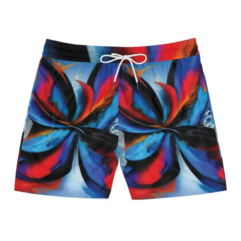 Flaming Fan Men's Swimwear