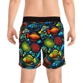Something Fishy Men's Swimwear