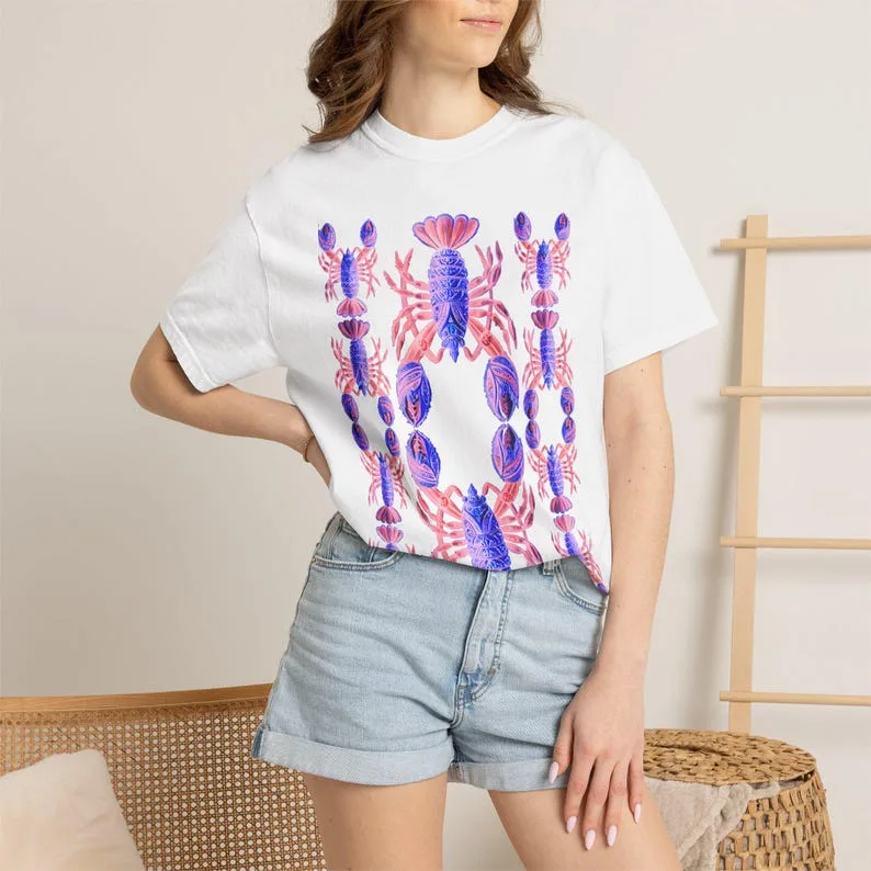 Lobster Party Blue A T-Shirt