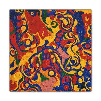 Party Mood Canvas Wall Art
