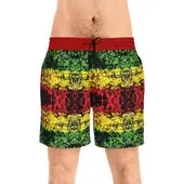 Reggae Stripe Men's Swimwear