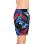 Flaming Fan Men's Swimwear