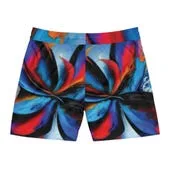 Flaming Fan Men's Swimwear