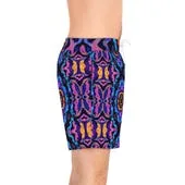 Purple H Men's Swimwear