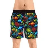 Something Fishy Men's Swimwear