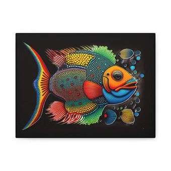 Abi Fish Canvas Wall Art