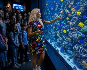 Something Fishy T-Shirt Dress