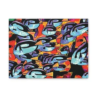 Tang Gang Canvas Wall Art
