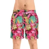Morning Garden Men's Swimwear