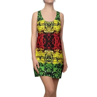 Reggae Stripe Racerback Dress