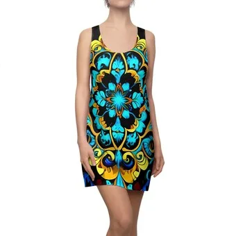 Poker Play Racerback Dress