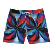 Flaming Fan Men's Swimwear