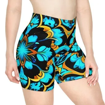 Poker Play Women's Biker Shorts