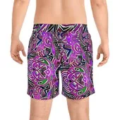 Purple Indo Men's Swimwear