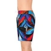 Flaming Fan Men's Swimwear