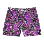 Purple Indo Men's Swimwear