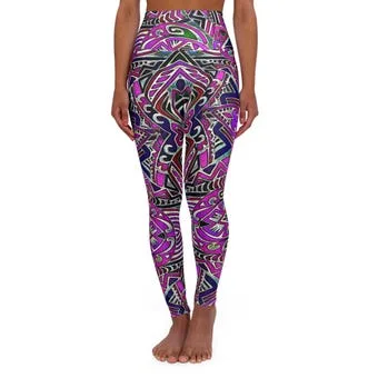 Purple Indo Yoga Pants