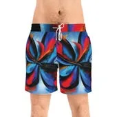 Flaming Fan Men's Swimwear