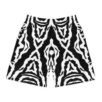Zebra Confusion Jogger Shorts