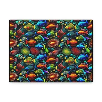 Something Fishy Canvas Wall Art