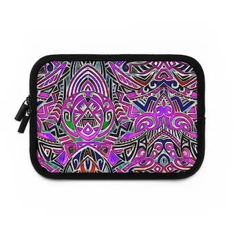 Purple Indo Laptop Sleeve