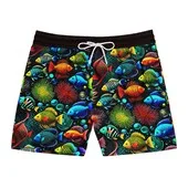 Something Fishy Men's Swimwear