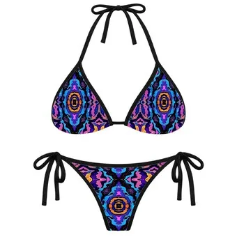 Purple H Bikini