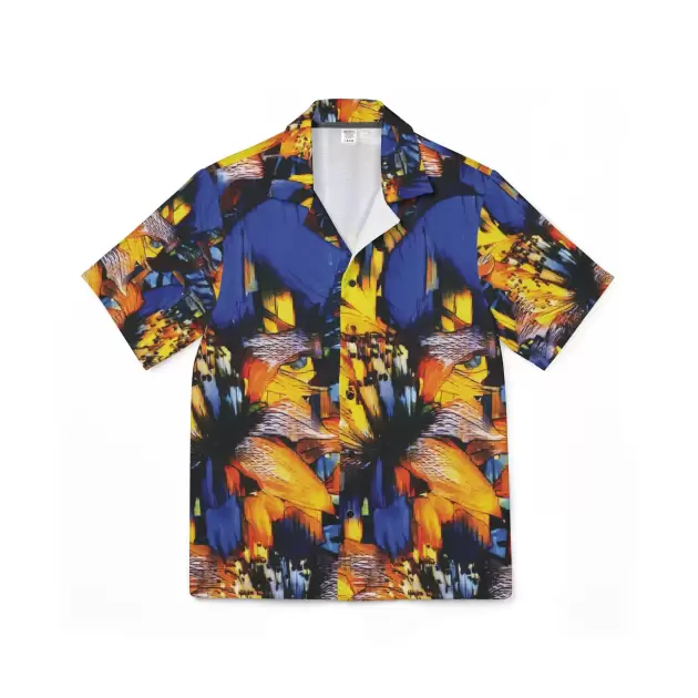 Men's Hawaiian Camp Shirt (AOP)