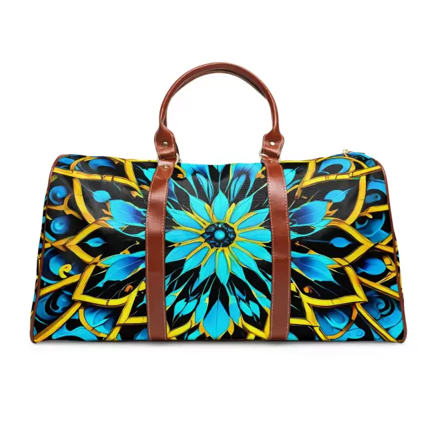 Blue Star in the Ocean - Waterproof Travel Bag