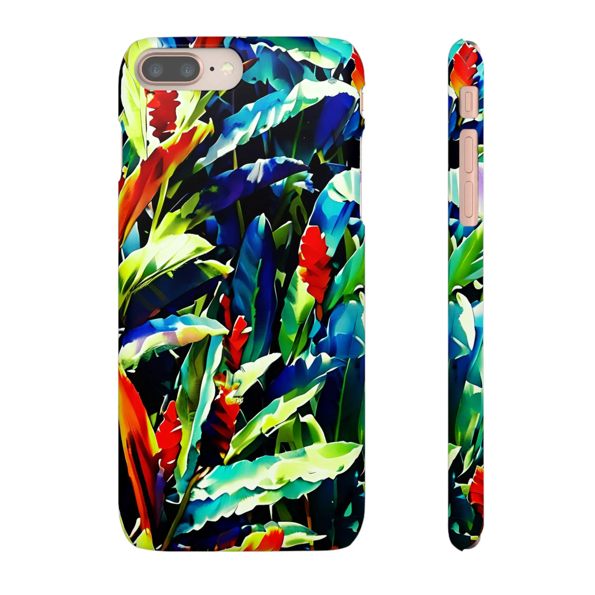 Floral Ginger iPhone Snap Case - Walt Smith Fiji Ocean Art - Supports ADE Reef Restoration