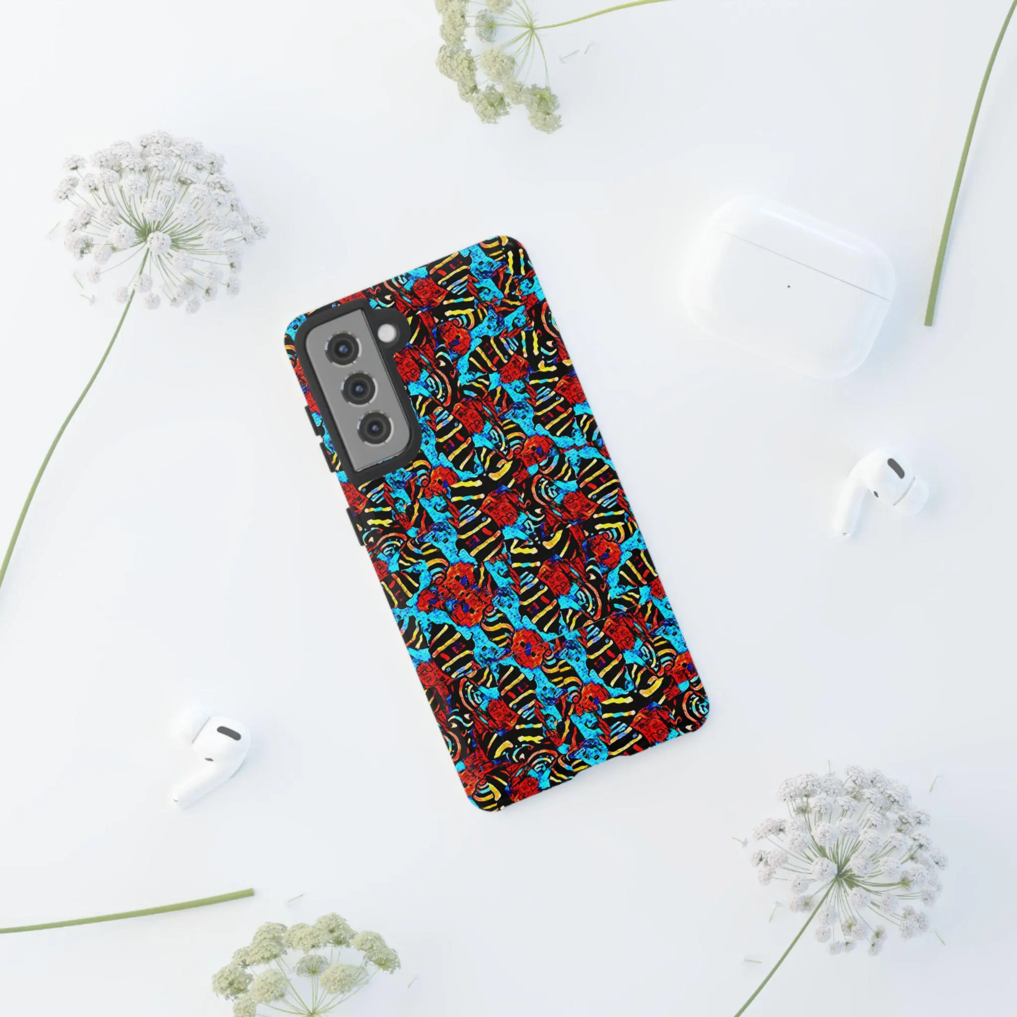 Small Snails Android Tough Case - Walt Smith Fiji Ocean Art - Supports ADE Reef Restoration