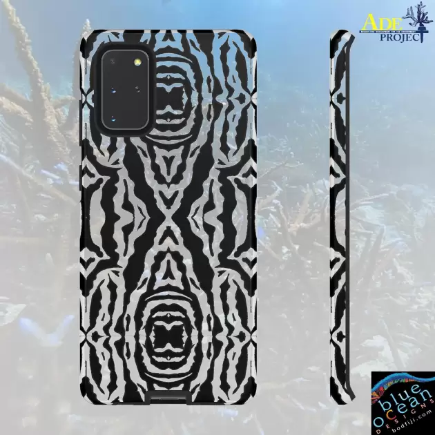 Zebra Confusion Android Tough Case - Walt Smith Fiji Ocean Art - Supports ADE Reef Restoration