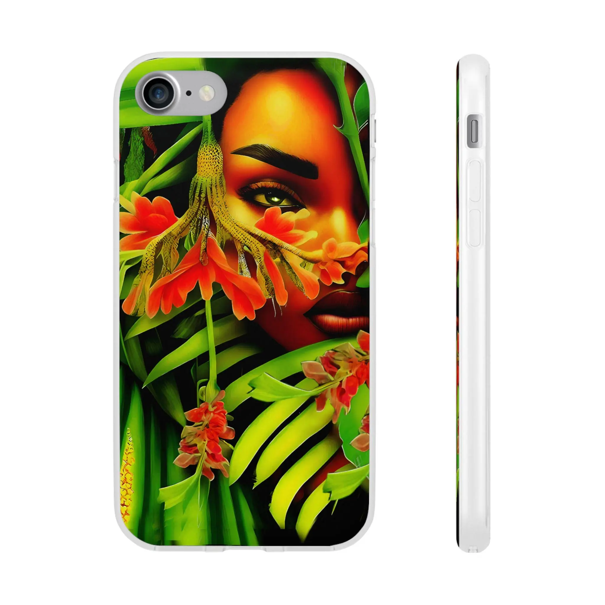 Secret Garden iPhone Flexi Case - Walt Smith Fiji Ocean Art - Supports ADE Reef Restoration