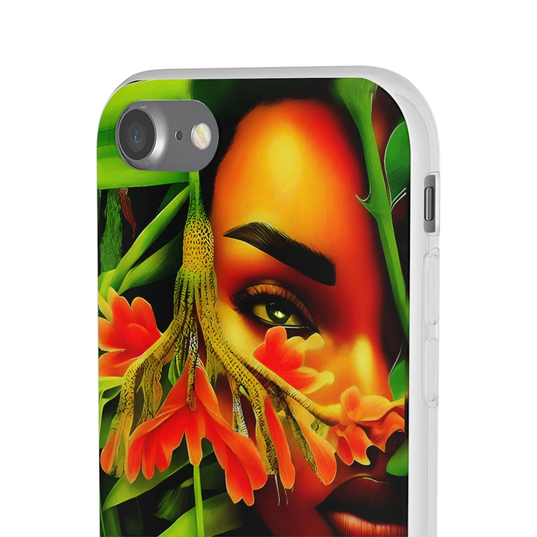 Secret Garden iPhone Flexi Case - Walt Smith Fiji Ocean Art - Supports ADE Reef Restoration
