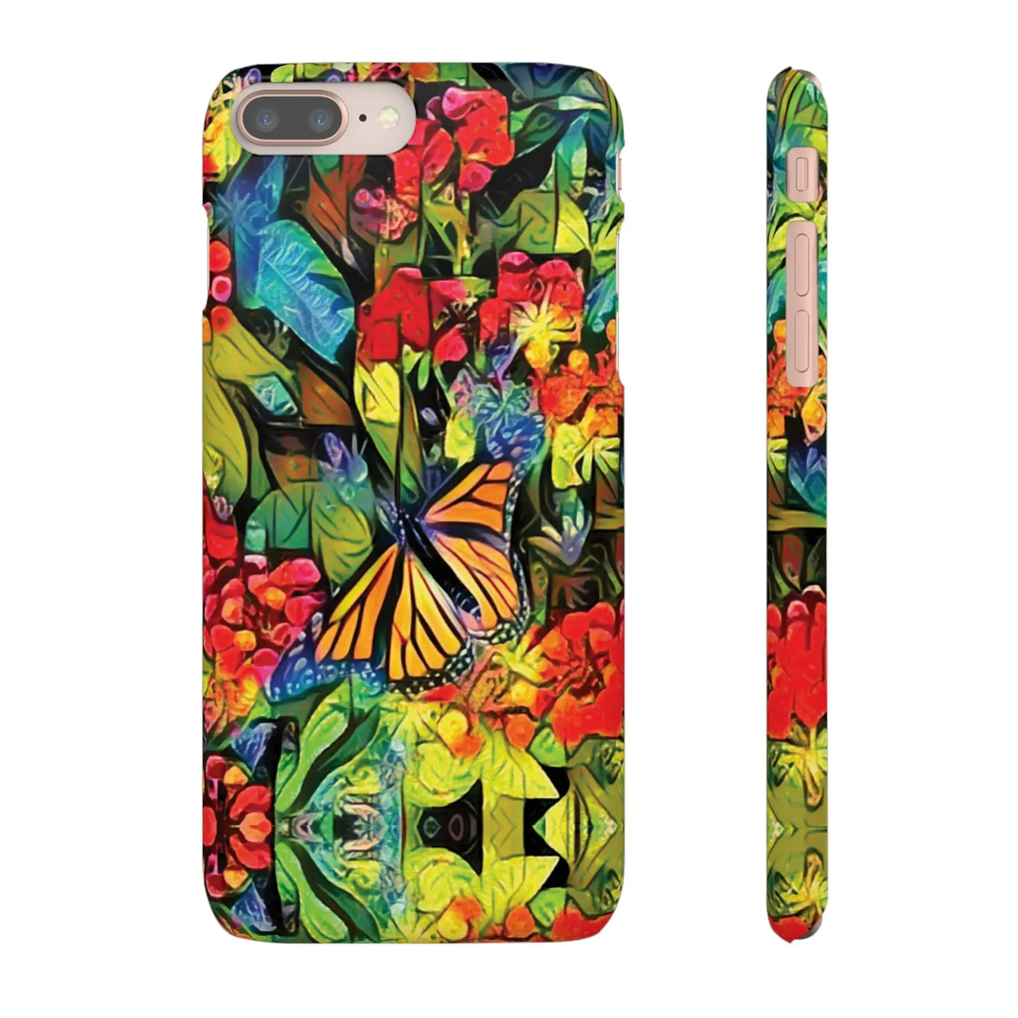 Monarch Garden iPhone Snap Case - Walt Smith Fiji Ocean Art - Supports ADE Reef Restoration