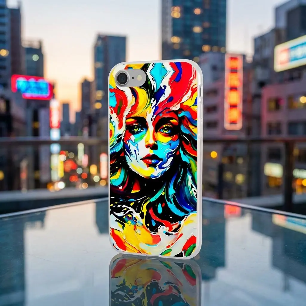 Wild Night iPhone Flexi Case - Walt Smith Fiji Ocean Art - Supports ADE Reef Restoration