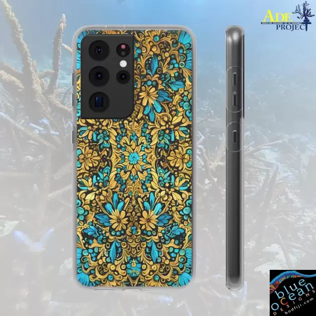 Summer Day Android Flexi Case - Walt Smith Fiji Ocean Art - Supports ADE Reef Restoration