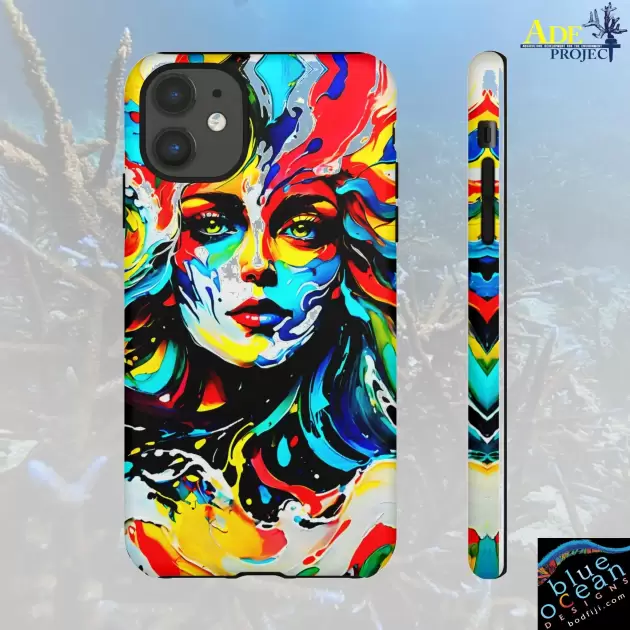 Wild Night iPhone Tough Case - Walt Smith Fiji Ocean Art - Supports ADE Reef Restoration
