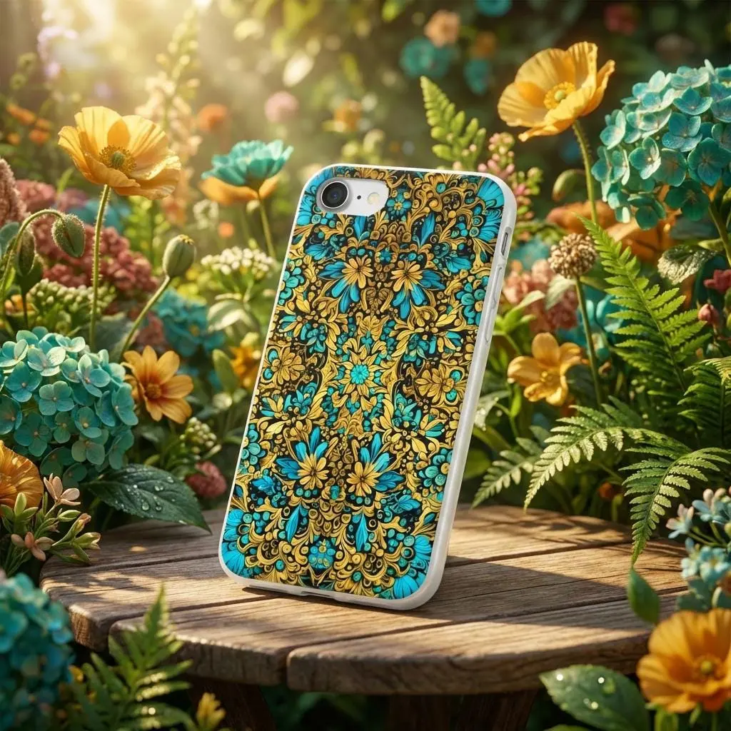 Summer Day iPhone Flexi Case - Walt Smith Fiji Ocean Art - Supports ADE Reef Restoration