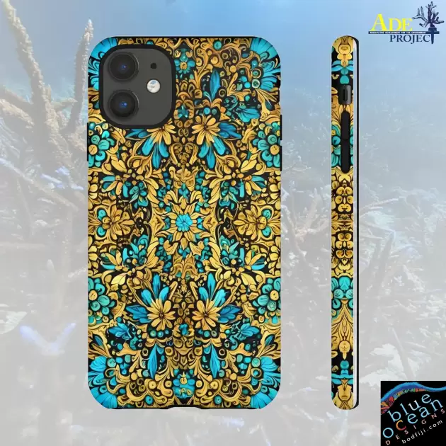 Summer Day iPhone Tough Case - Walt Smith Fiji Ocean Art - Supports ADE Reef Restoration