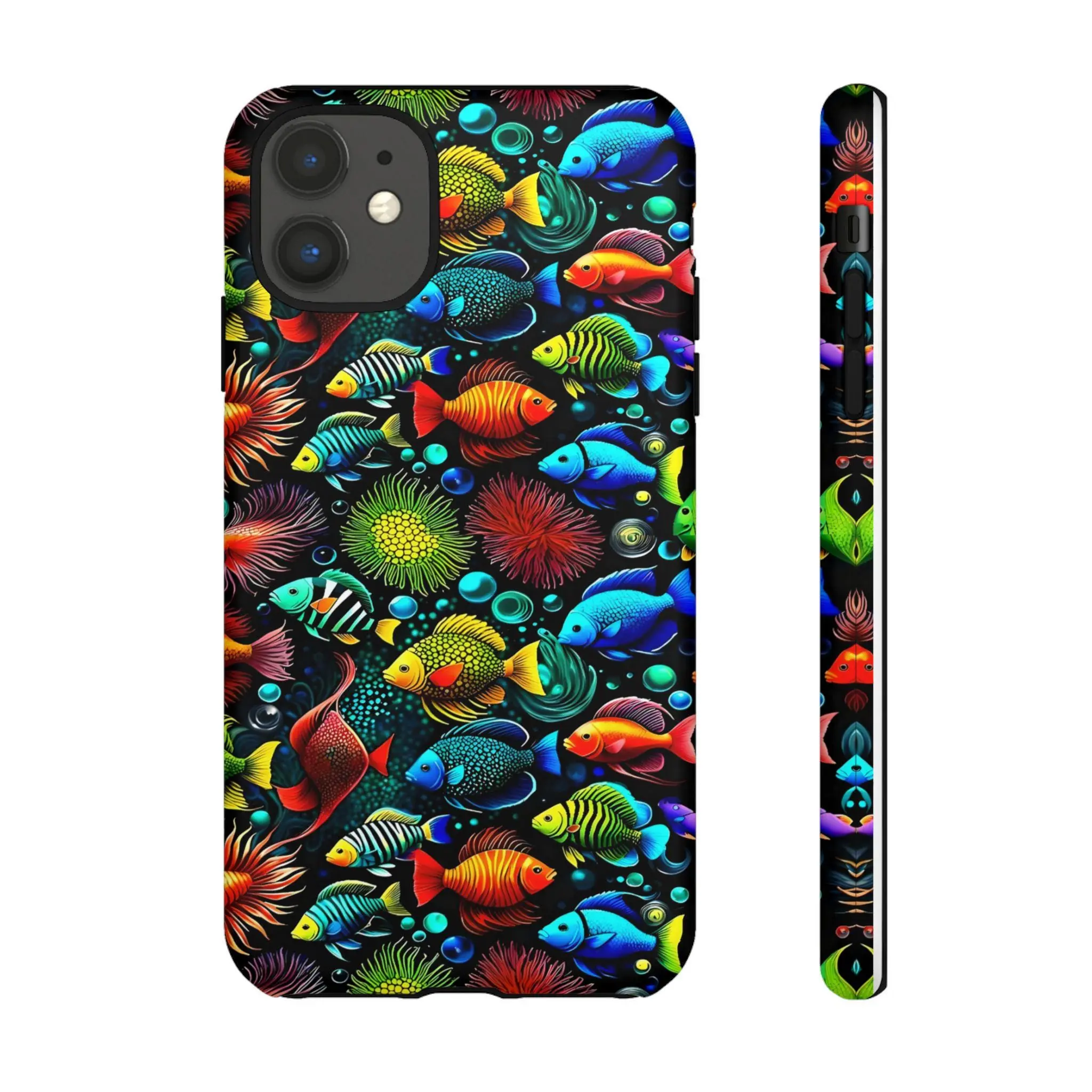 Something Fishy iPhone Tough Case - Walt Smith Fiji Ocean Art - Supports ADE Reef Restoration
