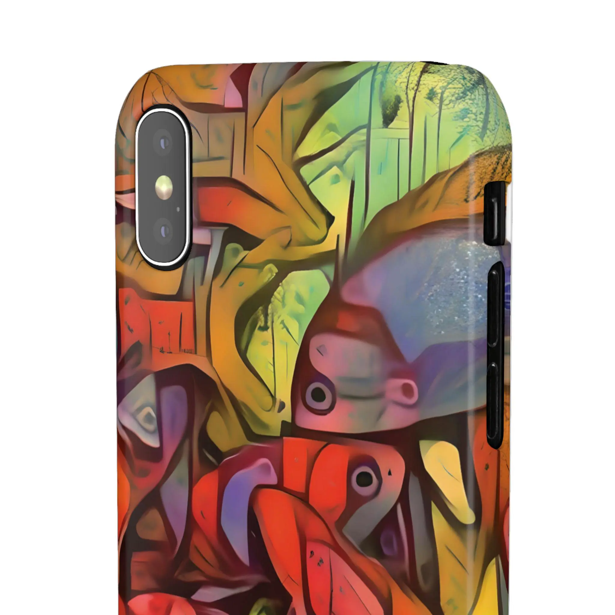 Speckle Backs iPhone Snap Case - Walt Smith Fiji Ocean Art - Supports ADE Reef Restoration