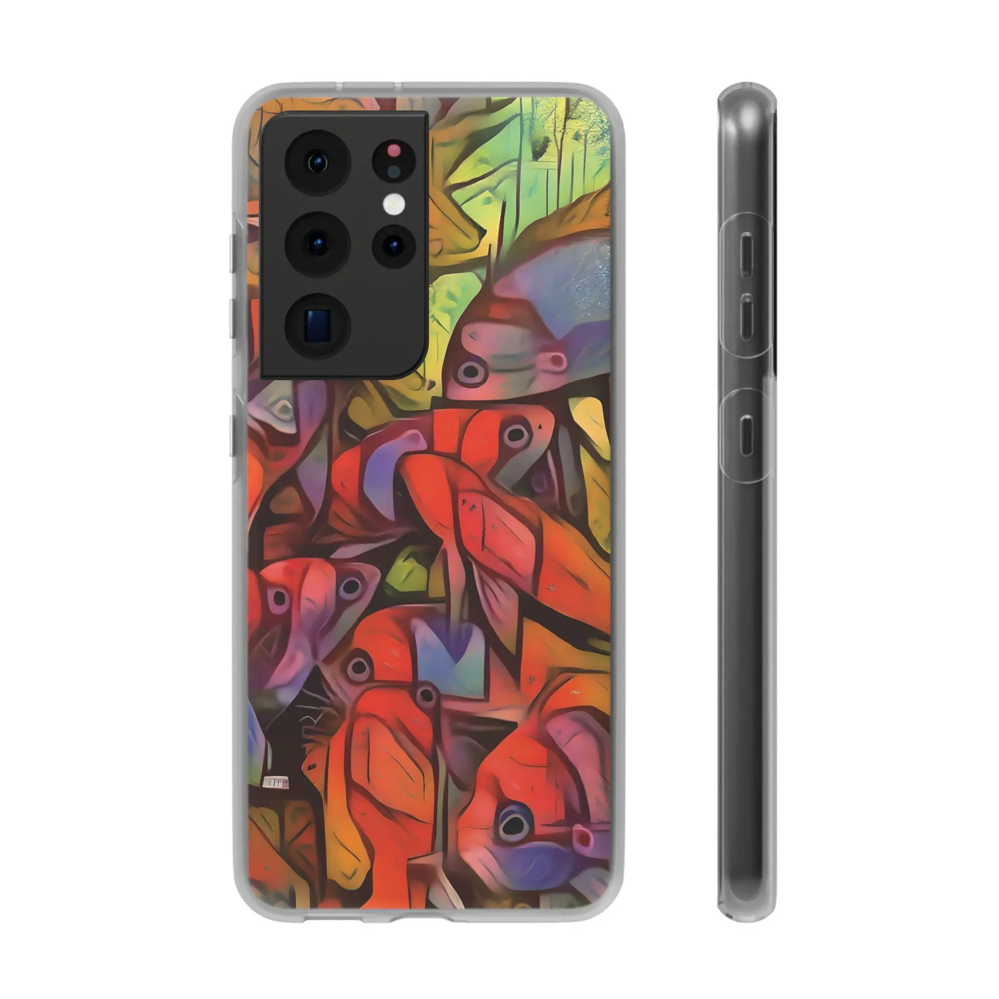 Speckle Backs Android Flexi Case - Walt Smith Fiji Ocean Art - Supports ADE Reef Restoration
