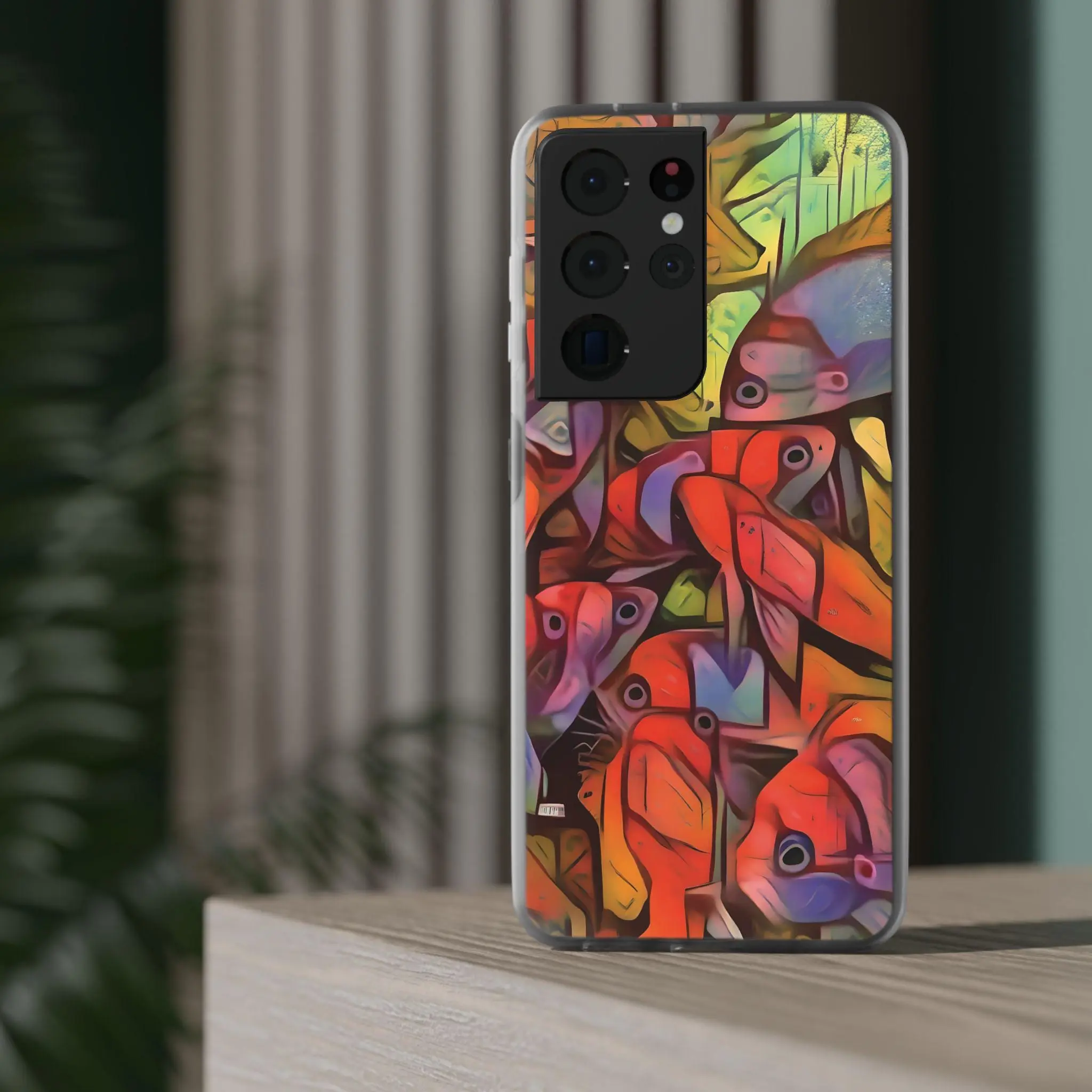 Speckle Backs Android Flexi Case - Walt Smith Fiji Ocean Art - Supports ADE Reef Restoration