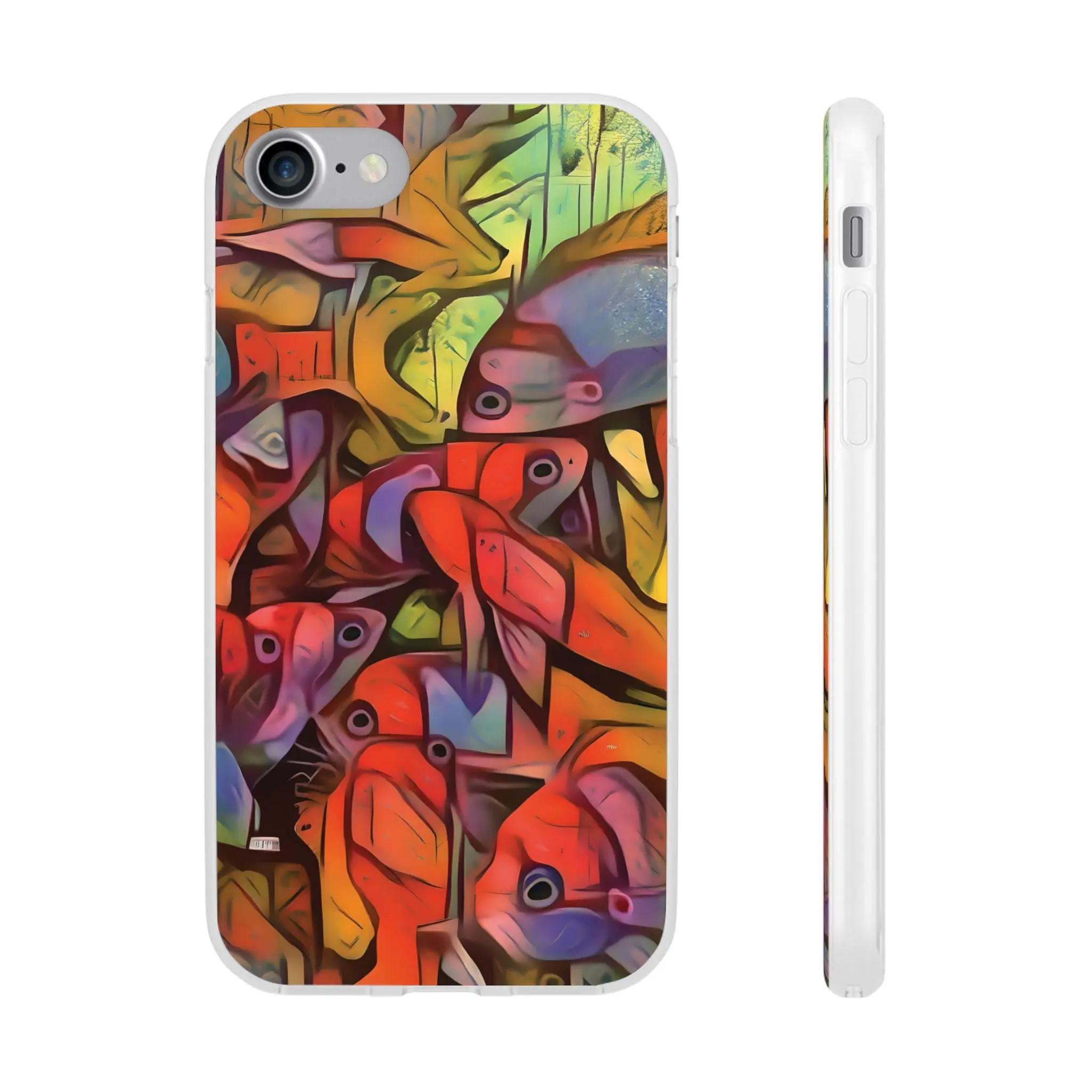Speckle Backs iPhone Flexi Case - Walt Smith Fiji Ocean Art - Supports ADE Reef Restoration