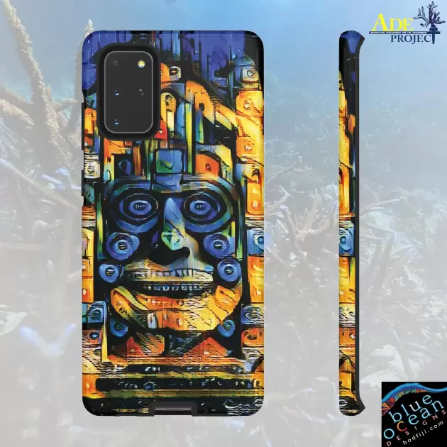 Purple Face Android Tough Case - Walt Smith Fiji Ocean Art - Supports ADE Reef Restoration