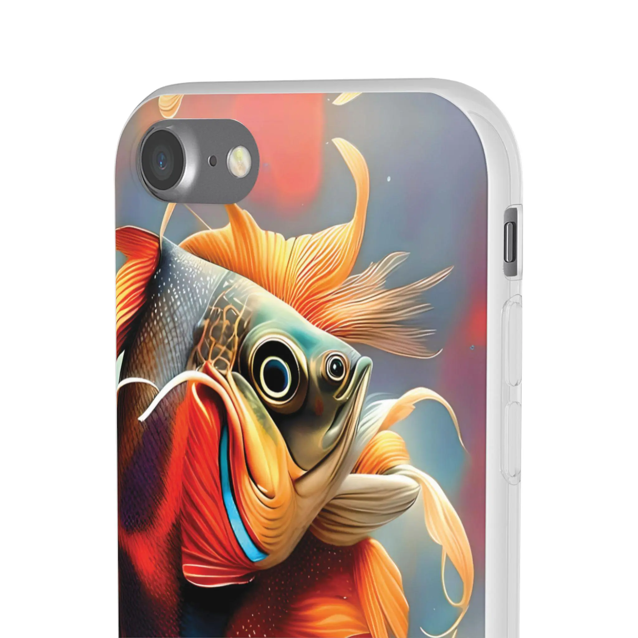 Mr Fish iPhone Flexi Case - Walt Smith Fiji Ocean Art - Supports ADE Reef Restoration
