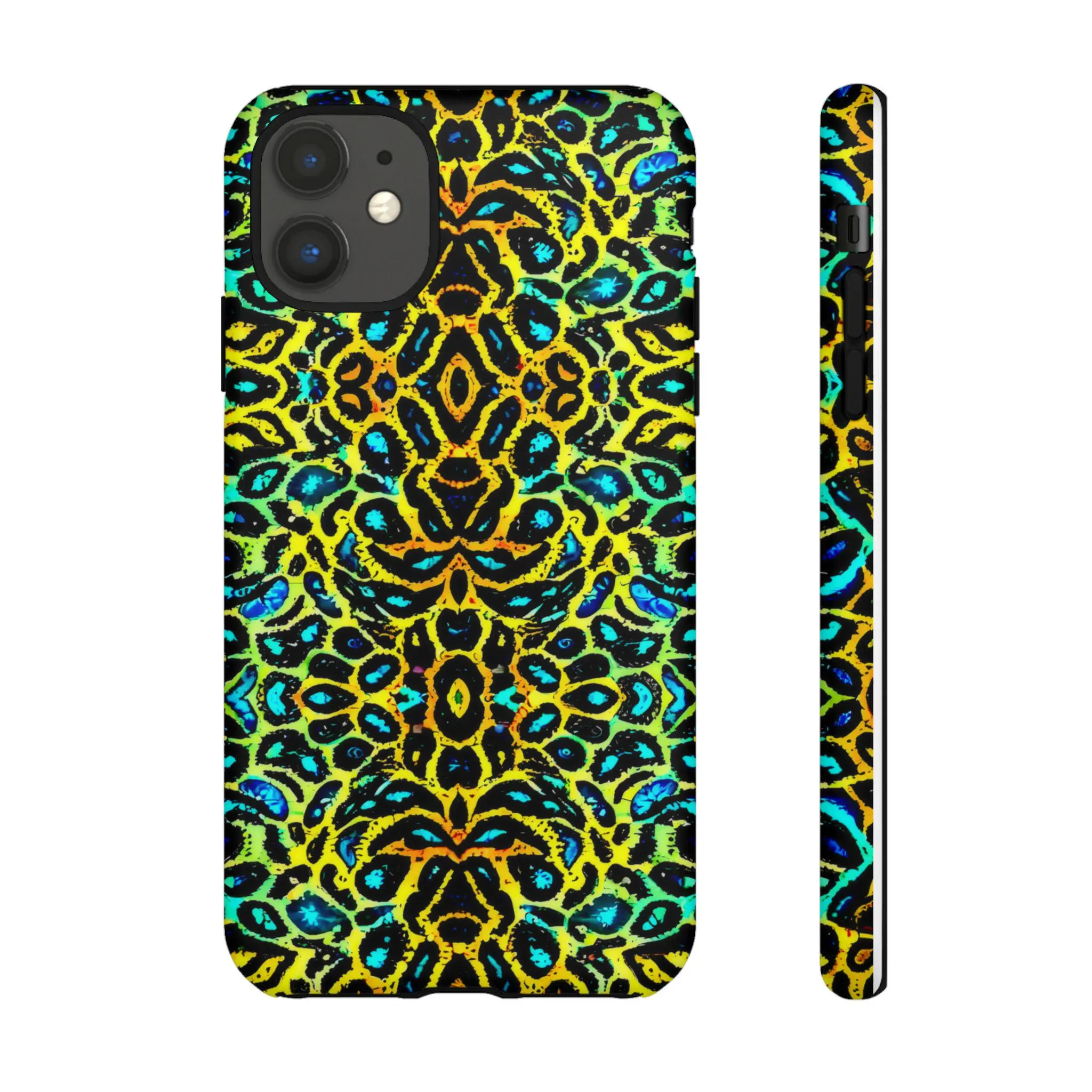 Golden Cat iPhone Tough Case - Walt Smith Fiji Ocean Art - Supports ADE Reef Restoration