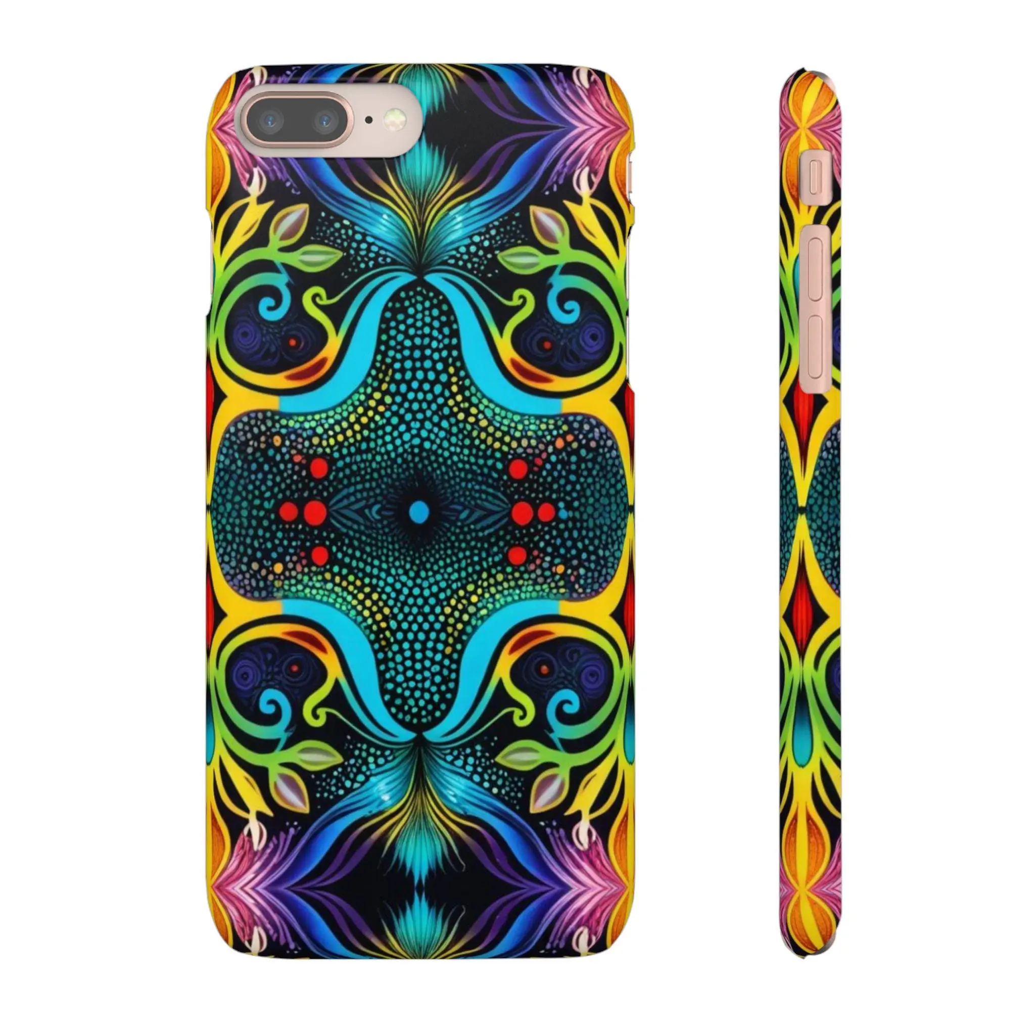Psychedelic Abo iPhone Snap Case - Walt Smith Fiji Ocean Art - Supports ADE Reef Restoration